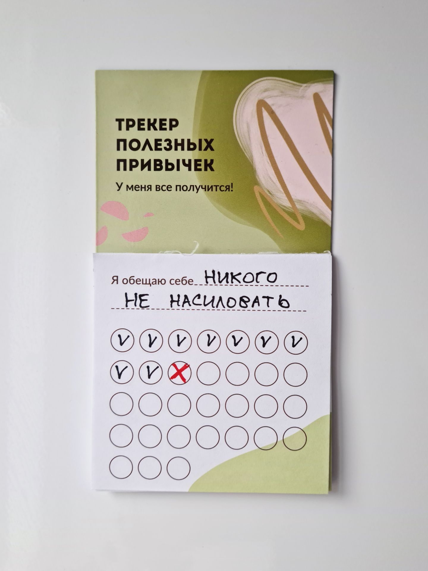 «Трекер полезных привычек»