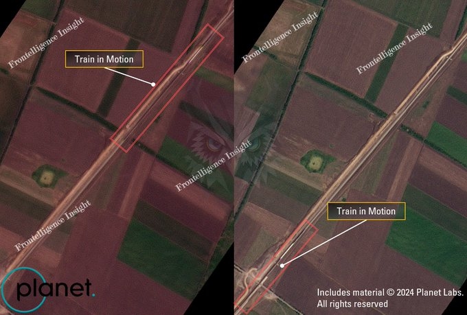 Новая российская ж/д ветка в Донецкой области 