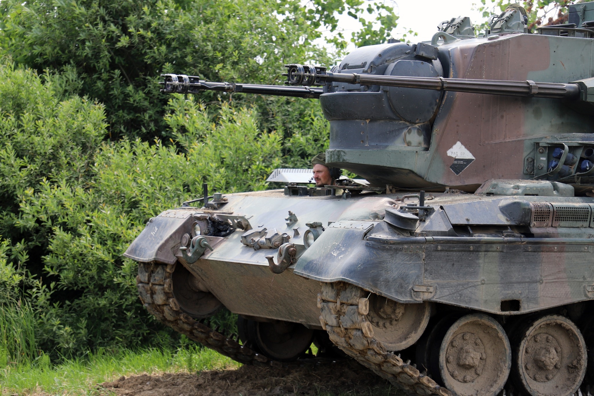 Нидерландский вариант ЗСУ Gepard под названием Cheetah на вооружении ВСУ