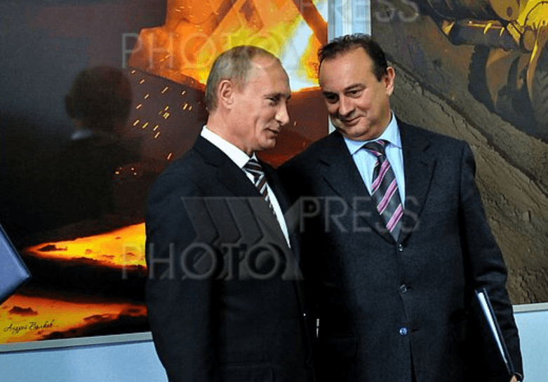 Путин и Владимир Стржалковский
