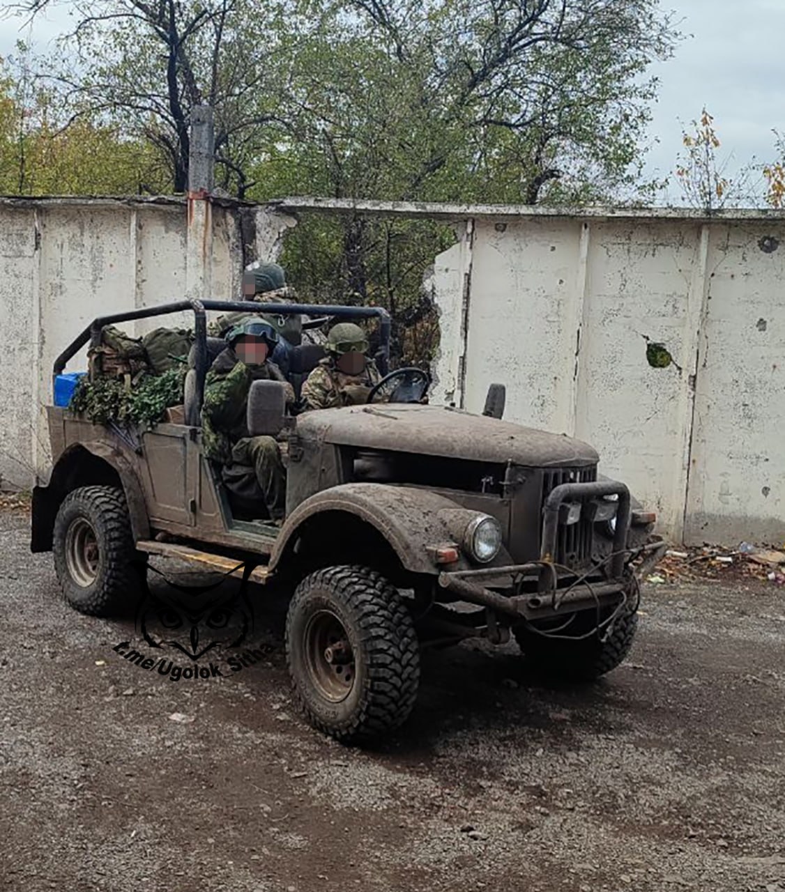 «Прокачанный» ГАЗ-69 в ВС РФ