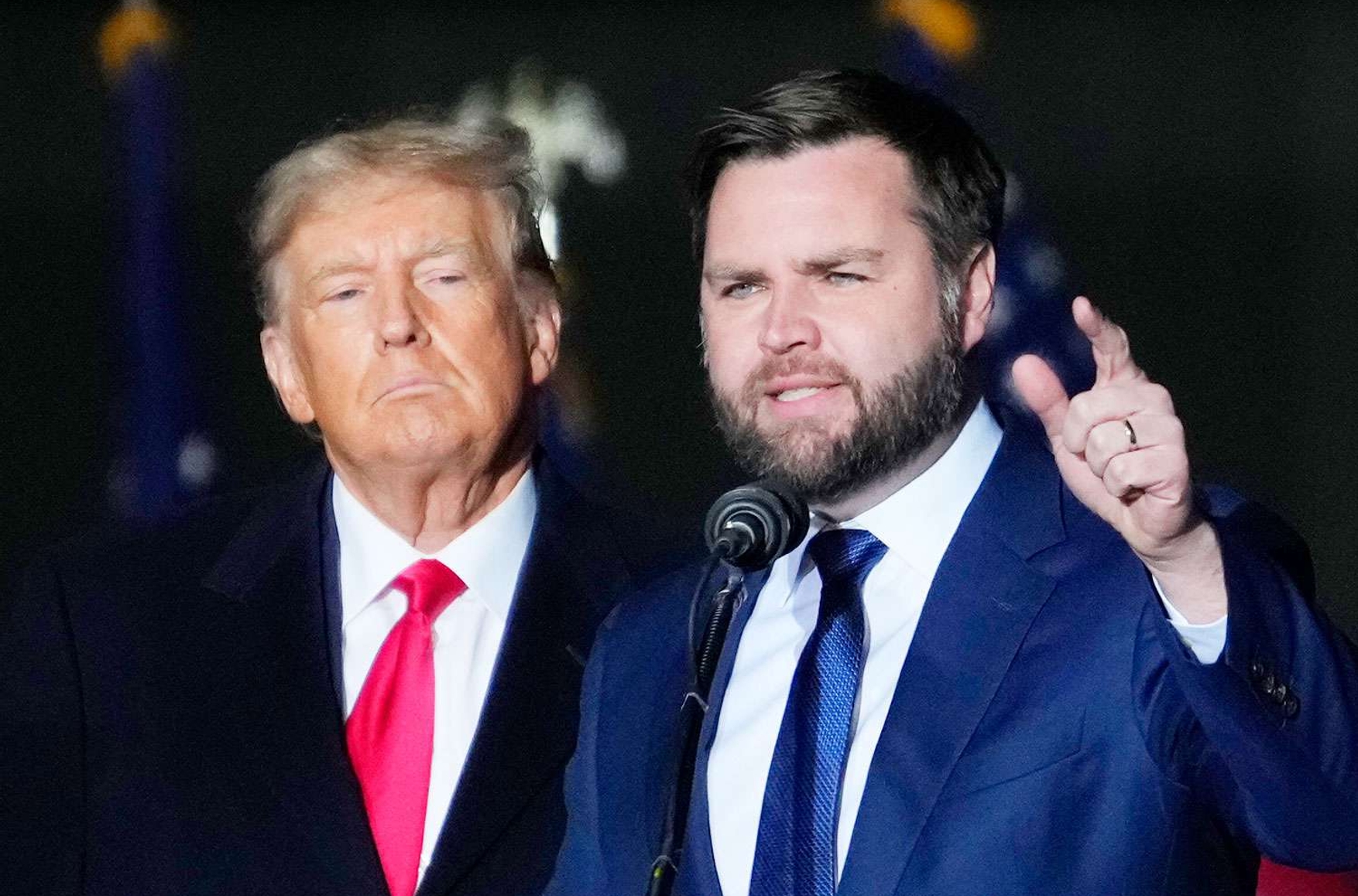 Дональд Трамп и Джей Ди Вэнс
