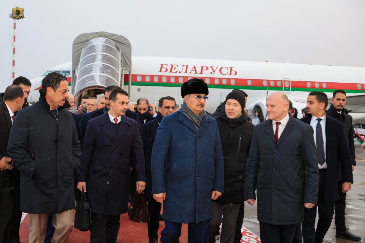 Халифа Хафтар в Минске