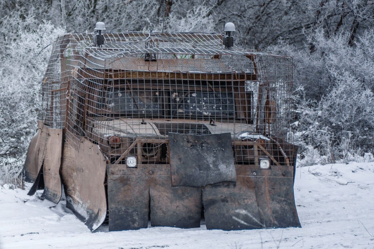 «Постапокалиптичный» автомобиль HMMWV на вооружении СОУ