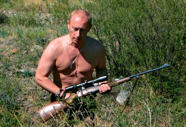 Russia - Russian President Vladimir Putin hunting