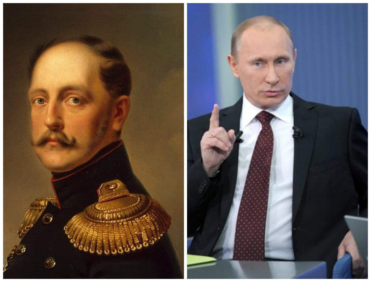 Пара фраз: Равнодушная порода. Путин  vs Николай I