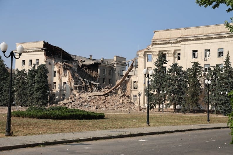 Здание Херсонской областной администрации