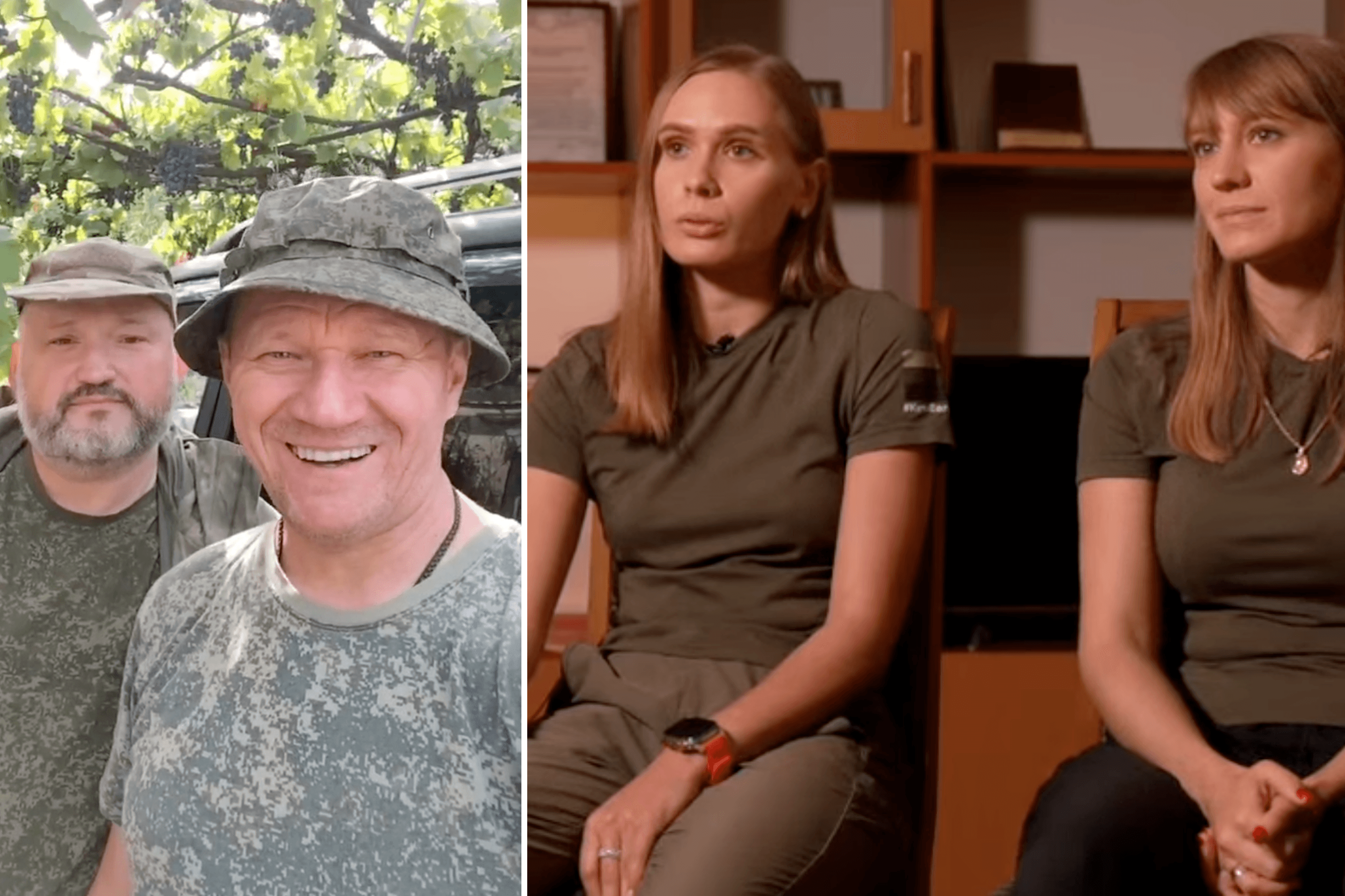 Слева направо: Гудвин, Эрнест, Валентина и Екатерина Корниенко