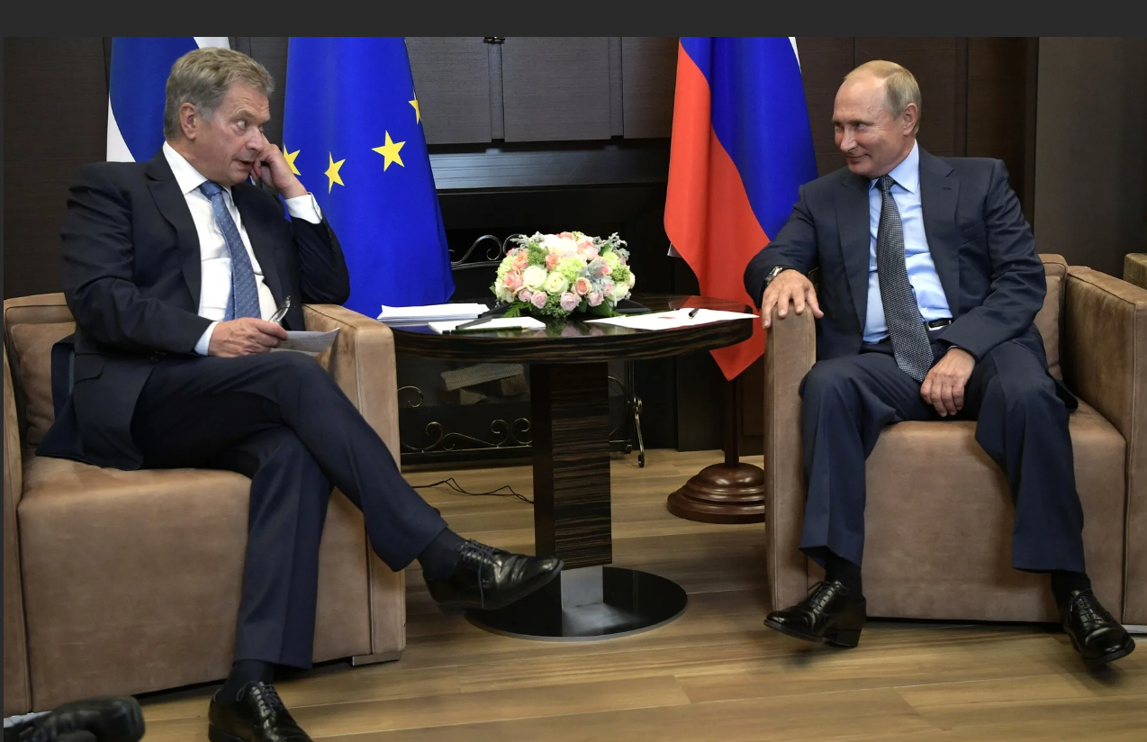 Путин и Саули Ниинистё
