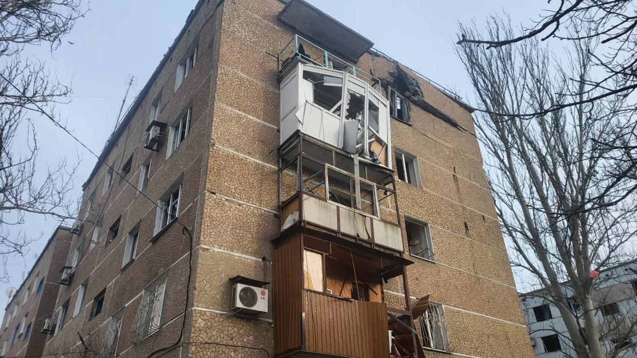 Последствия обстрела Курахово 3 марта 2024 года